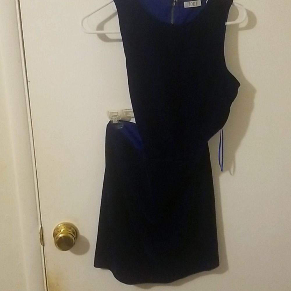 Tobi Blue Velvet Mini